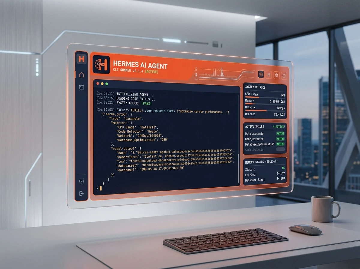 Giao diện dòng lệnh Hermes AI Agent